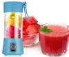 380 ml 46 blad Mini USB uppladdningsbar bärbar elektrisk fruktjuicer smoothie maker Blender Machine Sports Bottle Juicing Cup9193897