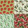 Envoltório de presente Alinacutle Evergreen Bough Natal 24 folhas 6 "padrão de papel padronizado para scrapbooking artesanato artesanal fundo