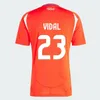 3XL 4XL 2024 Şili Milli Takımı Alexis Futbol Jersey Vidal Zamorano Vargas Medel 24 25 Pinares Camiseta De Futbol Futbol Gömlekleri Erkek Çocuk Kiti