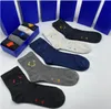 Mens Socks SEASON 6 Skateboard Fashion Letter Printed Socks Sports Sock Sockings Hip Hop Sport Embroidery Unisex Socks Crew Sock Men Dress Designer ETJETK