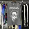 قميص Hellstar Men S T Rigts Designer T Shirts Graphic Tee Hell Star Hipster مغسل