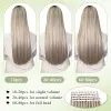 Extensions AW Mini Tape in Human Hair Extensions Straight Blonde Highlights Seamless Invisible Skin Weft Adhesive Tape In Real Human Hair