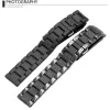 Bracelets 20mm 22mm 24mm bande en céramique pour Samsung Galaxy 3 montre 46mm 42mm Gear S3 bracelet actif 2 40 44mm montre intelligente bracelet en céramique