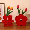 Dekoracja imprezy Chińskie dekoracje ślubne Ozdób na pulpicie podwójne pomysły na szczęście pokój 3D stojący kwiaty