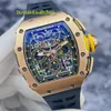 RM Watch Racing Watch Sports Watch RM11-03 RG Date Month Timer 18K Rose Gold Complete Set