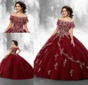 Бато-шея из тюля Quinceanera платья с вышивкой и кружевной аппликацией из бисера и камней бальное платье с скользящим шлейфом вечерние платья принцессы для выпускного вечера BC21190640