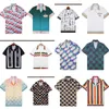 Novo 2024 camisas de designer de verão masculino moda havaiano floral impressão casual masculino fino manga curta beachwear