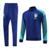 23 24 Camiseta de Futbol Brasilien Soccer Jersey Training Suit Firmino Brasilien Tracksuit Maillots Marquinhos Vini Jr Antony Silva Brasil Long Zip Jacket