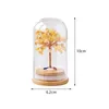 Decorative Figurines Fortune Trees Statue Indoor Art Desktop Nature Gift Lucky Tree For Housewarming Fireplace Living Room Bookshelf Wedding