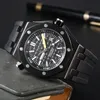 남자를위한 손목 시계 2024 New Mens Watch Aude Three Needles Quartz 시계 고품질 고품질 고급 브랜드 디자이너 시계 고무 벨트 패션 Montre de Luxe Type