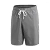 Shorts masculinos 2024 cordão solto de secagem rápida homens fitness treino casual yp6