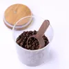 Coffee Scoops Wooden Measuring Spoon Bean Powder Scoop Kitchen Soup Scale Teaspoons Utensils Long Handle