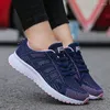 Casual Shoes Couple Sports Women Walking Breathable Sneakers Outdoor Lightweight Trainers Size 35-44