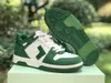 Green White Arrow Designer Basketball Shoes Rabatt Män Kvinnor unisex utomhussportsneakers Autentisk kvalitet snabb leverans med OG Box