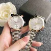 Brand nadgarstka zegarki dla kobiet -diamentowej stalowej zespołu kwarcowy Kor z luksusowym pełnym m 148