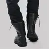 Chaussures de Fitness bottes militaires bout en acier homme extérieur neige cheville fourrure de mouton travail sécurité chasse randonnée mâle armée Combat tactique