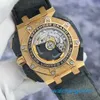 Famous Wristwatch Exciting AP Wrist Watch Royal Oak Offshore Series 26290RO Limited edition 650 Black Plate Red Needle Date Timing Function Automatic Machinery