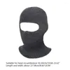 Basker för kreativ ansiktsmask 2in1 beanie hatt fast färg stickad termisk skid fulltäcke balaclava utomhus kallt väder