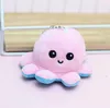 Keychain Backpack Plush Cute Octopus Flip Doll Pendant Ddnlb