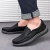 Casual Schuhe Männer Echtes Leder Luxe Loafers Turnschuhe 2024 Mode Bequeme Flache Handgemachte Retro Loafer Herren