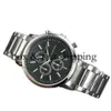 Watches Wristwatch Luxury Designer Mens full rostfritt stål 24 -timmars Display Kalender Watch Montredelu 15