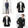 Abiti da uomo Blazer K-3296-Regali Perpass primaverili e autunnali Set di abiti da servizio Performance in studio Coro Esami d'arte per giovani Drop Deliv Otorn