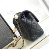 Designer-Kettentasche 10A Spiegelqualität Damen-Umhängetasche 18,5 cm Umhängetasche Luxus kleine quadratische Tasche YC204