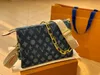 أزياء Coussin PM Blue Cowboy Hug Bag Classic Women Counter Bag Bag Bag Bag Bag Bag Bag Bag Bag Bag Bagch M57790