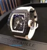 Top RM Watch Titanium Watch RM055 Manuel en céramique 49,9 * 42,7 mm RM055 NTPT Limité à 88 unités dans les Amériques