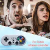 Игровые контроллеры Джойстики Беспроводной контроллер для Nintendo Switch ПК Двойной мотор с вибрацией и функцией Turbo Игровая консоль Геймпад Джойстик