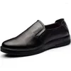 Scarpe casual da uomo in morbida pelle da cuoco traspirante slip on scarpe pigre antiscivolo impermeabili mocassini da cuoco sneakers da cucina Zapato