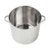 Mainstays Stainless Steel 20-quart Stock Pot with Glass Lid