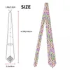 Bow Ties Colorful Mini Marshmallows Men Necktie Casual Polyester 8 Cm Narrow Neck Tie For Daily Wear Cravat Wedding Party