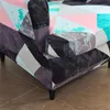 Pokrywa krzesełka w stylu bohemii osłona skrzydła rozciąganie fotela Nordic zdejmowana sofa sofa z poduszką siedzącą