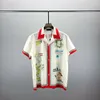 23SS Mens Designers Tracksuit Set Luxury Classic Fashion Hawaiian Shirts Tracksuits Pineapple Print Shorts Short Shirt Short Sleeve Suit #045