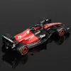 BBURAGO 1 43 Model regularna wersja Alfa Romeo C43 Dekoracja samochodu Valtteri Bottas stopowa formuła wyścigowa wyścigowa zabawka 240306