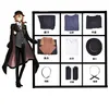 cosplay Costumi Anime Bungou cane randagio Nakahara Chuya gioco di ruolo uomo parrucca cappello guanti giacca pantaloni Fe Dazai gioco di ruolo setC24321