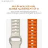 Uhrenarmbänder Quick Fit Soft Sile Strap für Samsung Galaxy 6 Classic 47mm 43mm 6/5/4 40mm 44mm 5Pro 45mm Keine Lücken Sportband Armband Y240321