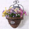 Fleurs décoratives résistantes aux UV, petite marguerite réaliste colorée, chrysanthème coloré, fausses plantes en plastique, décoration de jardin intérieur/extérieur