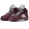 With box jumpman 5 basketball shoes men women 5s UNC University Blue Olive Dawn Dusk Black Cat Georgetown Burgundy Lucky Green mens trainers sports sneakers