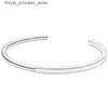 Bracelets porte-bonheur classique mode charme 925 en argent Sterling nouveau I-D ouvert Fit Original perles breloque bijoux à bricoler soi-même cadeaux Q240321