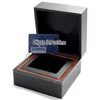 Hochwertige TAGBOX Uhrenbox aus grauem Leder, ganze Herren- und Damenuhren, Originalbox mit Zertifikat, Karte, Geschenkpapiertüten 02 Pu205e