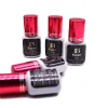 Detergenti 10 bottiglie Original Korea Ib Ibeauty Expert Colla Black Lash Lift Durata Long Time Wine Red Cap 5ml per extension ciglia