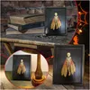 Decorative Objects Figurines Gothic Home Decor Mummified Fairy Skeleton Witchy Specimen Statue Picture Frames Display Painting Dro Dhfih