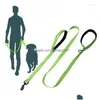 Hundhalsar Leases Outdoor Travel Training Chain Heavy Duty Double Handled för ER -kontroll Säkerhet Dual Drop Delivery Home Gard Dhhda