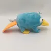 Bonito presente boneca novo ornitorrinco crianças pato pelúcia animal de estimação brinquedo azul qwbhv