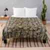 Blankets Jackson Pollock - Blue Poles Abstract Expressionist Painting Throw Blanket Fashion Sofas Camping Winter Beds