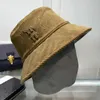 Summer Bucket Hat Failies designerska czapka z literami Wysokiej jakości szerokie czapki czapki czapki Casquets 2 kolory