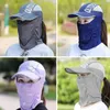 Casquettes de balle 2 en 1 été extérieur crème solaire masque chapeaux ensemble femmes séchage rapide mince respirant protection UV baseball équitation soleil