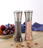 Stainless Steel Salt and Pepper Grinder Shakers Glass Body Salt And Pepper Mill with Adjustable Ceramic Rotor ZC27312738494